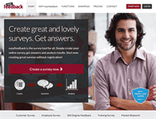 Tablet Screenshot of easy-feedback.com
